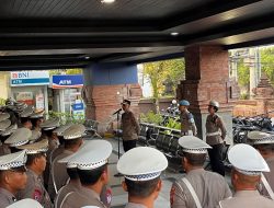 Wakapolres Badung Ajak Satlantas Tingkatkan Disiplin dan Kebersamaan di Lapangan