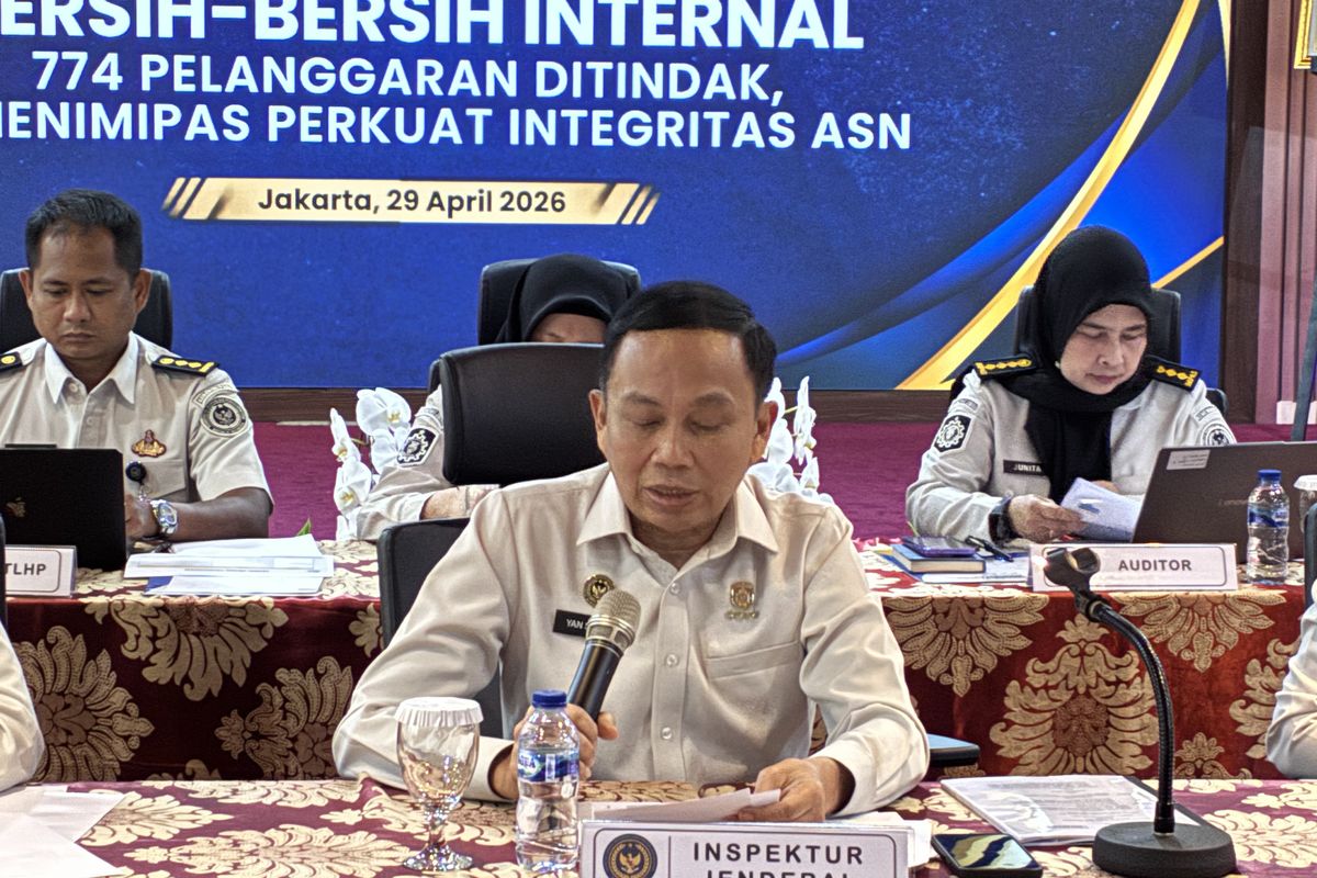 Kementerian Imipas Catat 774